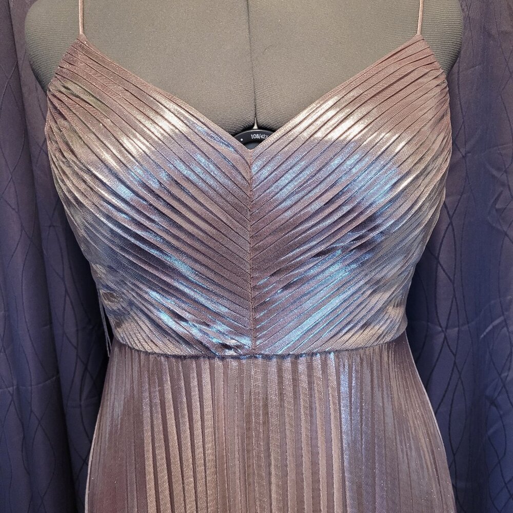 Rose Gold Midi Dress